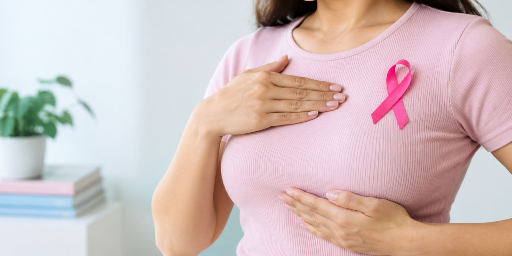 Breast Cancer Self-Check Awareness hd